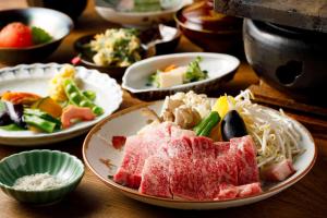 Cibo presso il ryokan o nelle vicinanze