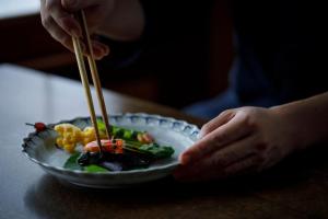 Cibo presso il ryokan o nelle vicinanze