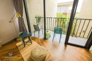 Balkon oz. terasa v nastanitvi Wonderwall