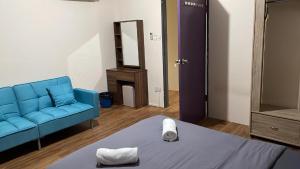Katil atau katil-katil dalam bilik di Step-in Lodge