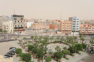 Utsikt over Laayoune, enten fra hotellet eller fra et annet sted