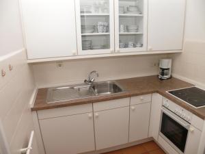 Kuchyň nebo kuchyňský kout v ubytování Haus Nordseeresidenz Wohnung 35 + 13 fotografií