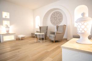 Гостиная зона в Relais Masseria Caselli