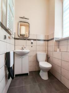 Vonios kambarys apgyvendinimo įstaigoje Apartament Alpejski Duży