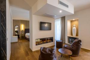 Гостиная зона в Relais Masseria Caselli