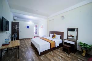 Postel nebo postele na pokoji v ubytování Family Transit 2 Hotel + 37 fotografií