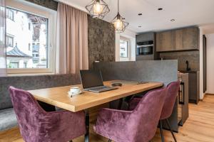 Kuchyňa alebo kuchynka v ubytovaní Schönblick Appartements