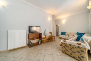 TV a/nebo společenská místnost v ubytování Lucky House