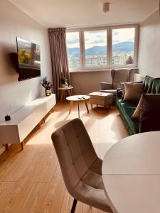 Posedenie v ubytovaní Apartament u Agnieszki