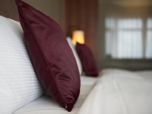 Letto o letti in una camera di Silks Place Yilan