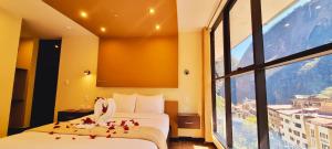 Letto o letti in una camera di Hotel Raices Machupicchu