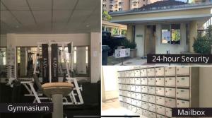 two pictures of a house with a front door and a front yard at D’Alisya Homestay in Tawau +7 photos