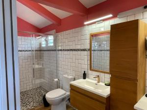 Vannituba majutusasutuses Villa Norah t5 duplex