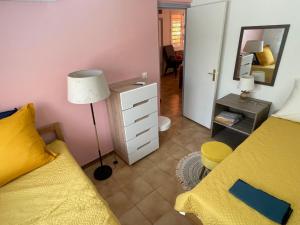 Voodi või voodid majutusasutuse Villa Norah t5 duplex toas