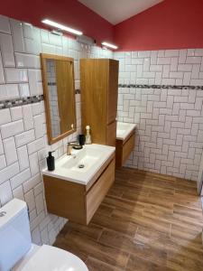 Vannituba majutusasutuses Villa Norah t5 duplex