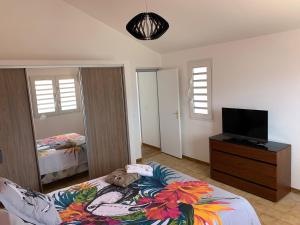 Voodi või voodid majutusasutuse Villa Norah t5 duplex toas