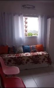 Uma área de estar em Studio São Rafael