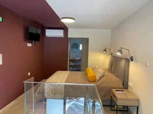 Kuchyňa alebo kuchynka v ubytovaní SeaSide Loft Kavala
