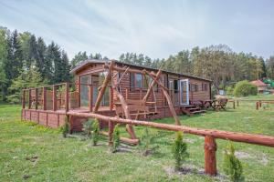 Fotografia z galérie ubytovania Wilimy, Domek Przy Stawie v destinácii Biskupiec