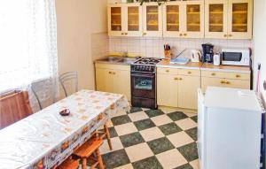 Η κουζίνα ή μικρή κουζίνα στο Pet Friendly Apartment In Swinoujscie
