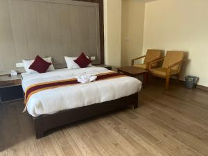 Katil atau katil-katil dalam bilik di Hotel Murano