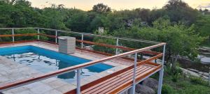 Πισίνα στο ή κοντά στο Cabañas Sol Marina