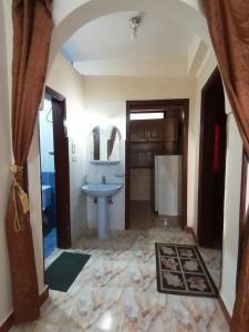 Ένα μπάνιο στο Winter Guest House