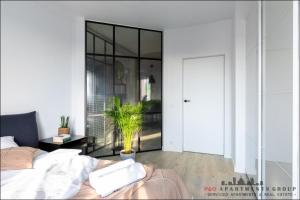 Posezení v ubytování P&O Apartments Bitwy Warszawskiej - Ochota