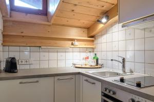 Kuchyňa alebo kuchynka v ubytovaní Pension Landhaus Gasteiger