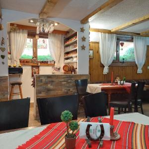Posezení v ubytování Guest House Planinski Zdravets
