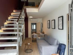 Posedenie v ubytovaní SeaSide Loft Kavala