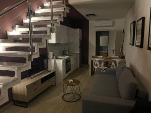 Posedenie v ubytovaní SeaSide Loft Kavala