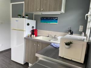 Nhà bếp/bếp nhỏ tại Villas smoothie SYCARO