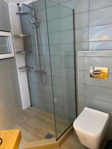 Kúpeľňa v ubytovaní SeaSide Loft Kavala