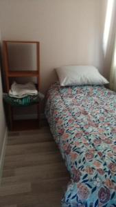 Postel nebo postele na pokoji v ubytování Departamento Los Andes