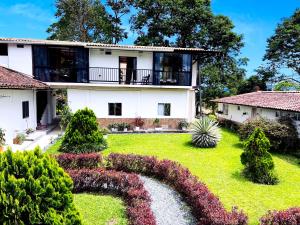 Zahrada ubytování Hotel Campestre Nogal de Cafetal