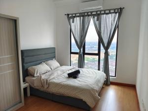 Postel nebo postele na pokoji v ubytování A2603 THE PLATINO NETFLIX PARADIGM MALL By STAY + 35 fotografií