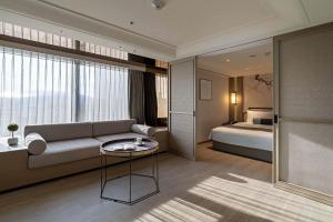 Letto o letti in una camera di Hanns House