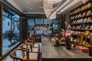 Setusvæði á Jingli Yishu Boutique Inn