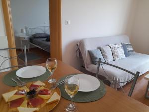 Część wypoczynkowa w obiekcie Apartments Palaziol