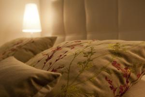 Cama ou camas em um quarto em Hotel Casa da Nora