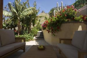 Zahrada ubytování Vivelorural Casa rural Las Rosas con piscina