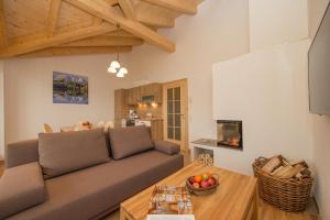 Posezení v ubytování Penthousewohnung mit Garten Sauna Pool