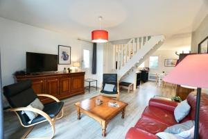 Posedenie v ubytovaní Le duplex du quai mer