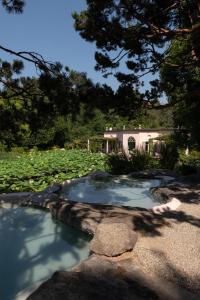 Bazen u ili blizu objekta Relais La Foleia - Luxury Villa with private lake