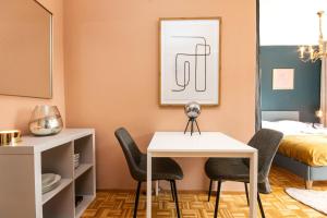 Fotografie z fotogalerie ubytování Schickes Boutique-Apartment, zentral in Messe-& Bahnhofsnähe, sehr ruhig & gratis Parkplatz - HappyStay v destinaci Klagenfurt + 4 fotografie