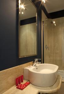 Koupelna v ubytování Hotel 500 Firenze