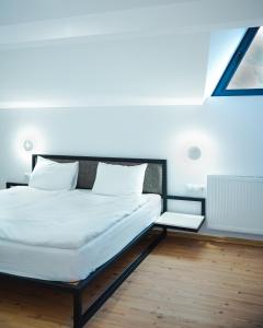 Cama o camas de una habitación en Kazbegi Apartments