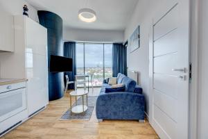 Część wypoczynkowa w obiekcie Aleda Tower, 14 floor, balkon