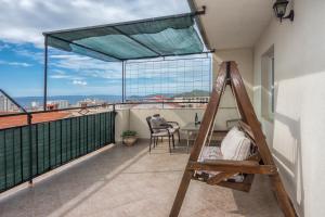 Balkón alebo terasa v ubytovaní Apartment La Le with big terrace